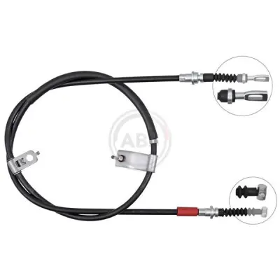 Cable de accionamiento, freno de estacionamiento A.B.S. K10190 Auténtico